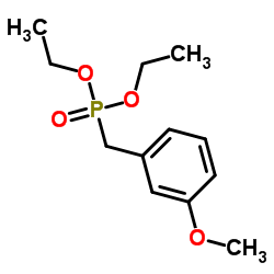 (3-甲氧苄基)膦酸二乙酯结构式