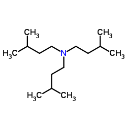 Triisoamylamine Structure