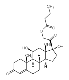 Hydrocortisone 21-Butyrate Structure