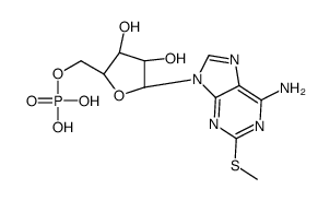 poly(2'-methylthioadenylic acid) Structure
