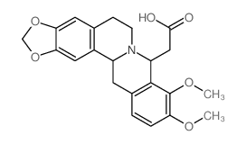 8-Canadinylacetic acid Structure