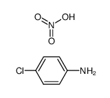 4-chloro-aniline, nitrate结构式