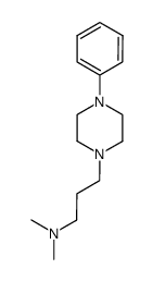 dimethyl-[3-(4-phenyl-piperazin-1-yl)-propyl]-amine结构式
