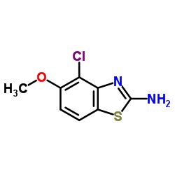 4-Chloro-5-methoxy-1,3-benzothiazol-2-amine Structure