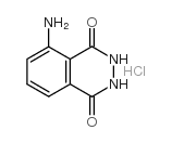 5-amino-2,3-dihydrophthalazine-1,4-dione,hydrochloride Structure