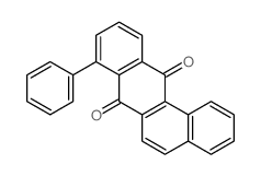 8-phenylbenzo[a]anthracene-7,12-dione结构式