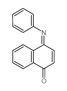 4-phenyliminonaphthalen-1-one Structure