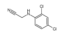 2-(2,4-dichloroanilino)acetonitrile结构式
