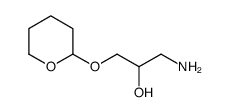 2-Propanol,1-amino-3-[(tetrahydro-2H-pyran-2-yl)oxy]-(9CI)结构式