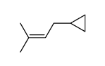 (3-methyl-2-butenyl)cyclopropane结构式