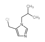 5-氯甲基-1-异丁基-1H-咪唑结构式