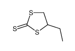 4-ethyl-1,3-dithiolane-2-thione Structure