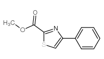 4-苯基噻唑-2-羧酸乙酯结构式