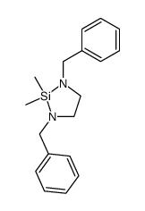 1,3-dibenzyl-2,2-dimethyl-1,3,2-diazasilolidine结构式