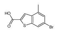 6-bromo-4-methyl-1-benzothiophene-2-carboxylic acid Structure