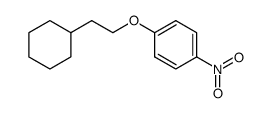 1-(2-cyclohexylethoxy)-4-nitrobenzene Structure