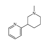 2-(1-methylpiperidin-3-yl)pyridine结构式