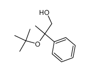 2-tert-butoxy-2-phenylpropan-1-ol结构式