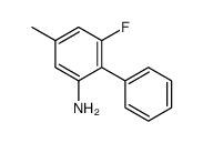 [1,1-Biphenyl]-2-amine,6-fluoro-4-methyl-(9CI)结构式