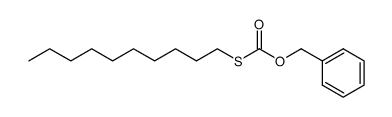O-benzyl S-(1-decyl) thiocarbonate结构式