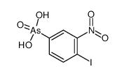 (4-iodo-3-nitro-phenyl)-arsonic acid结构式