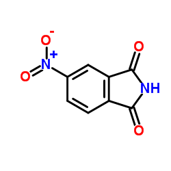 4-硝基邻苯二甲酰亚胺结构式