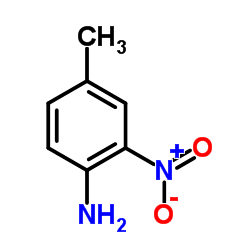 4-甲基-2-硝基苯胺结构式