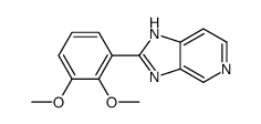 2-(2,3-dimethoxyphenyl)-3H-imidazo[4,5-c]pyridine Structure