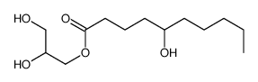 2,3-dihydroxypropyl 5-hydroxydecanoate Structure