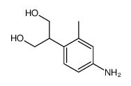 2-(4-amino-2-methylphenyl)propane-1,3-diol结构式