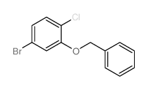 2-(Benzyloxy)-4-bromo-1-chlorobenzene Structure
