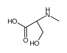 (R)-3-Hydroxy-2-(methylamino)propanoic acid Structure