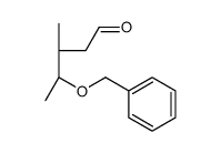 (3R,4S)-3-methyl-4-phenylmethoxypentanal结构式