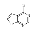 4-氯呋喃[2,3-D]嘧啶结构式