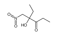 4-hydroxy-4-(nitromethyl)hexan-3-one结构式