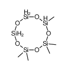 2,2,4,4,6-pentamethyl-1,3,5,7,9,2,4,6,8,10-pentaoxapentasilecane结构式