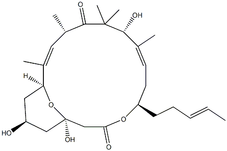 20,21-Didehydroacutiphycin structure