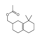 octahydro-8,8-dimethylnaphthalene-2-methyl acetate Structure