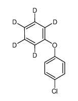 4-氯苯基苯基醚-D5结构式