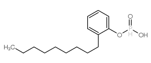 (nonylphenyl) hydrogen phosphonate Structure