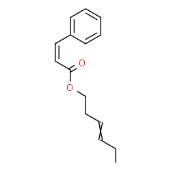 hex-3-enyl (Z)-cinnamate结构式