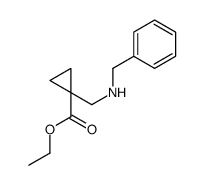 ethyl 1-[(benzylamino)methyl]cyclopropane-1-carboxylate Structure