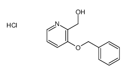 (3-phenylmethoxypyridin-2-yl)methanol,hydrochloride结构式