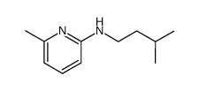 isopentyl-(6-methyl-[2]pyridyl)-amine结构式
