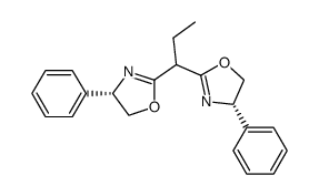 (S,S)-bis(4-phenyloxazolin-2-yl)propane Structure