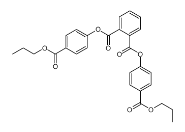 bis(4-propoxycarbonylphenyl) benzene-1,2-dicarboxylate结构式