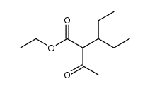 α-[1-Ethyl-propyl]-acetessigsaeure-ethylester Structure