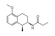 N-((1S,2R)-5-methoxy-1-methyl-1,2,3,4-tetrahydronaphthalen-2-yl)propionamide Structure
