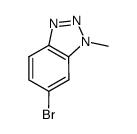 6-溴-1-甲基-1H-苯并[d][1,2,3]三唑结构式