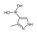 (5-METHYL-1H-PYRAZOL-4-YL)BORONIC ACID Structure